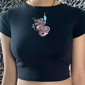 “Rare” Garage crop top! Soo cute and soft only worn like 2 times!!